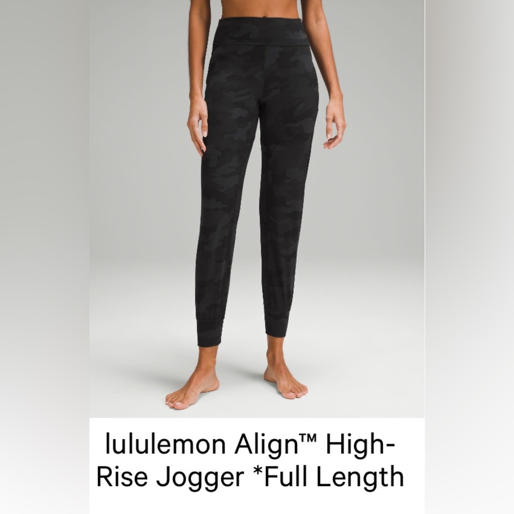 lululemon Align™ High-Rise
Jogger *Full Length
Heritage 365 Camo Deep Coal Multi